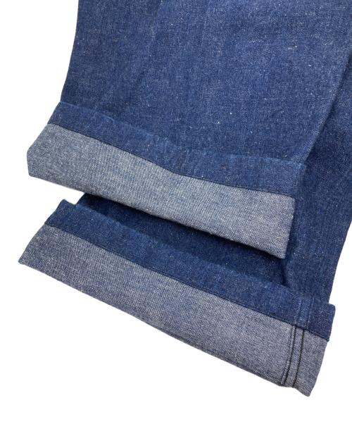 INTERIM（インテリム）INTERIM (インテリム) 1940'S WW2 US.NAVY SELVEDGE NEP DENIM TROUSER インディゴ サイズ:5の古着・服飾アイテム