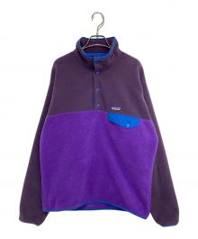 Patagonia（パタゴニア）の古着「Men’s Lightweight Synchilla Snap-T Pullover」｜パープル×ブルー