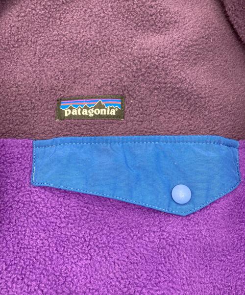 Patagonia（パタゴニア）Patagonia (パタゴニア) Men’s Lightweight Synchilla Snap-T Pullover パープル×ブルー サイズ:Mの古着・服飾アイテム