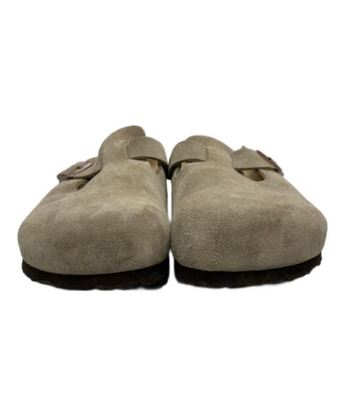 BIRKENSTOCK（ビルケンシュトック）BIRKENSTOCK (ビルケンシュトック) Boston スエードサンダル ベージュ サイズ:44の古着・服飾アイテム