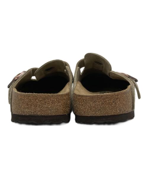 BIRKENSTOCK（ビルケンシュトック）BIRKENSTOCK (ビルケンシュトック) Boston スエードサンダル ベージュ サイズ:44の古着・服飾アイテム