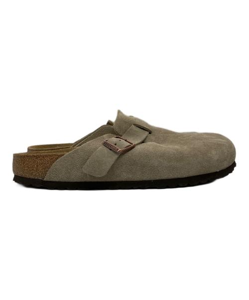 BIRKENSTOCK（ビルケンシュトック）BIRKENSTOCK (ビルケンシュトック) Boston スエードサンダル ベージュ サイズ:44の古着・服飾アイテム