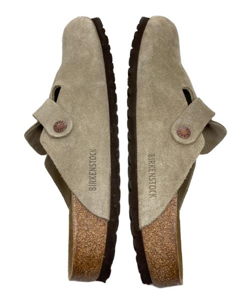 BIRKENSTOCK（ビルケンシュトック）BIRKENSTOCK (ビルケンシュトック) Boston スエードサンダル ベージュ サイズ:44の古着・服飾アイテム