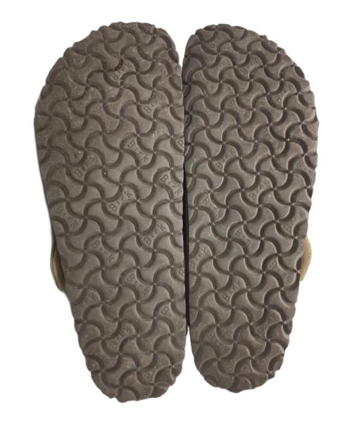 BIRKENSTOCK（ビルケンシュトック）BIRKENSTOCK (ビルケンシュトック) Boston スエードサンダル ベージュ サイズ:44の古着・服飾アイテム
