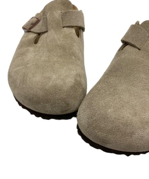 BIRKENSTOCK（ビルケンシュトック）BIRKENSTOCK (ビルケンシュトック) Boston スエードサンダル ベージュ サイズ:44の古着・服飾アイテム