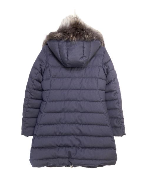 TATRAS（タトラス）TATRAS (タトラス) LAVIANA ラクーンファー フーデッドダウンコート ネイビー サイズ:03の古着・服飾アイテム