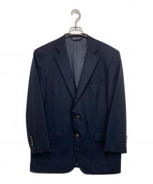 BROOKS BROTHERS REGENT（ブルックス ブラザーズ リージェント）の古着「金釦 2Bウールテーラードジャケット」｜ネイビー