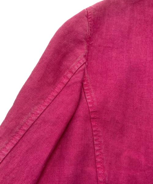 JIL SANDER（ジルサンダー）JIL SANDER (ジルサンダー) リネンカバーオール レッド サイズ:38の古着・服飾アイテム