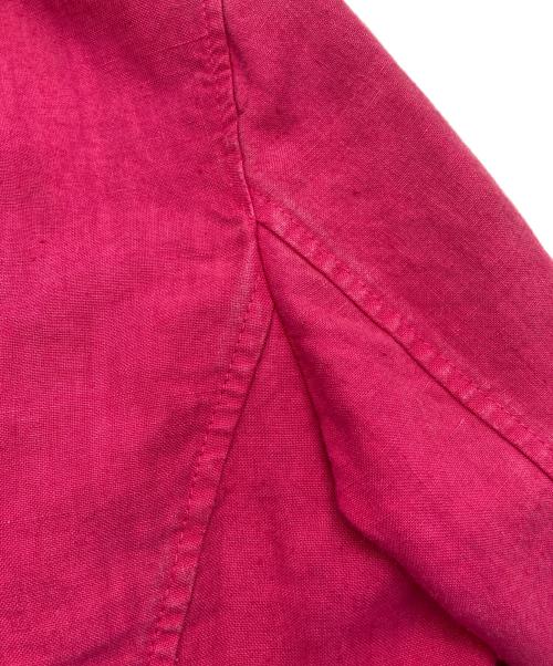 JIL SANDER（ジルサンダー）JIL SANDER (ジルサンダー) リネンカバーオール レッド サイズ:38の古着・服飾アイテム