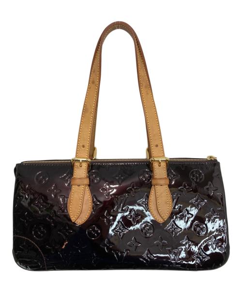 LOUIS VUITTON（ルイ ヴィトン）LOUIS VUITTON (ルイ ヴィトン) ヴェルニ ローズウッド・アヴェニュー ハンドバッグ アマラントの古着・服飾アイテム