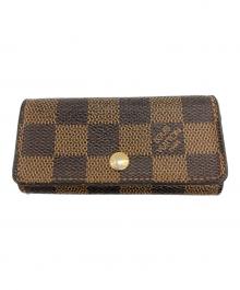 LOUIS VUITTON（ルイ ヴィトン）の古着「4連キーケース」｜ブラウン