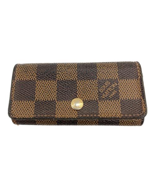 LOUIS VUITTON（ルイ ヴィトン）LOUIS VUITTON (ルイ ヴィトン) 4連キーケース ブラウンの古着・服飾アイテム