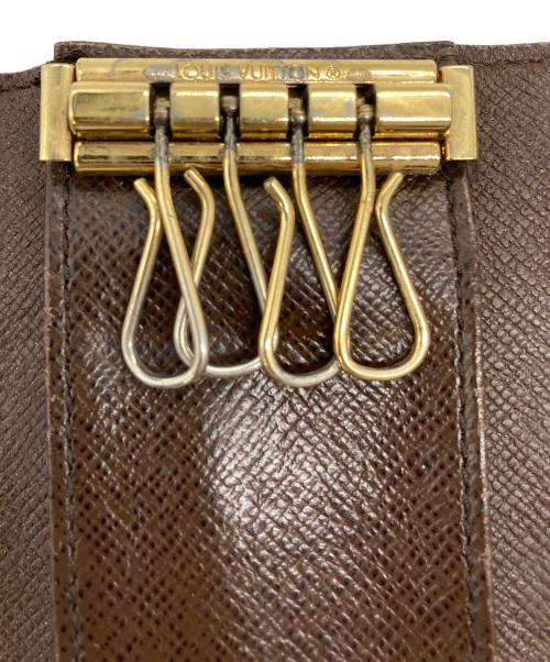 LOUIS VUITTON（ルイ ヴィトン）LOUIS VUITTON (ルイ ヴィトン) 4連キーケース ブラウンの古着・服飾アイテム