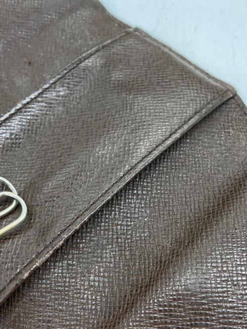 LOUIS VUITTON（ルイ ヴィトン）LOUIS VUITTON (ルイ ヴィトン) 4連キーケース ブラウンの古着・服飾アイテム