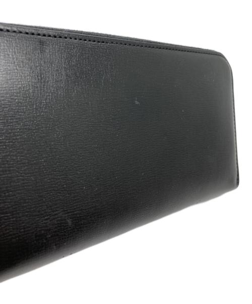 Saint Laurent Paris（サンローランパリ）Saint Laurent Paris (サンローランパリ) カサンドラ ジップアラウンドウォレット ブラックの古着・服飾アイテム