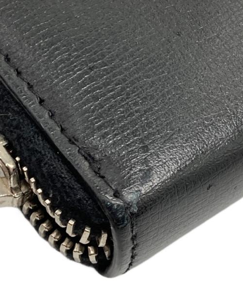 Saint Laurent Paris（サンローランパリ）Saint Laurent Paris (サンローランパリ) カサンドラ ジップアラウンドウォレット ブラックの古着・服飾アイテム