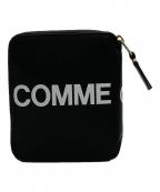COMME des GARCONSコムデギャルソン）の古着「CDG Wallet Huge Logo」｜ブラック