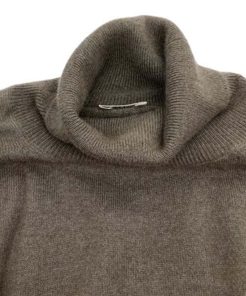 cash & barba（キャッシュアンドバルバ）cash & barba (キャッシュアンドバルバ) モンゴリアンカシミヤ タートルネック Sage Green サイズ:3の古着・服飾アイテム