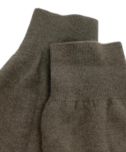 cash & barba（キャッシュアンドバルバ）cash & barba (キャッシュアンドバルバ) モンゴリアンカシミヤ タートルネック Sage Green サイズ:3の古着・服飾アイテム