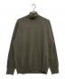 cash & barba（キャッシュアンドバルバ）の古着「モンゴリアンカシミヤ タートルネック」｜Sage Green