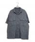 Porter Classic（ポータークラシック）の古着「SASHIKO STRETCH KEROUAC SHIRT」｜ネイビー
