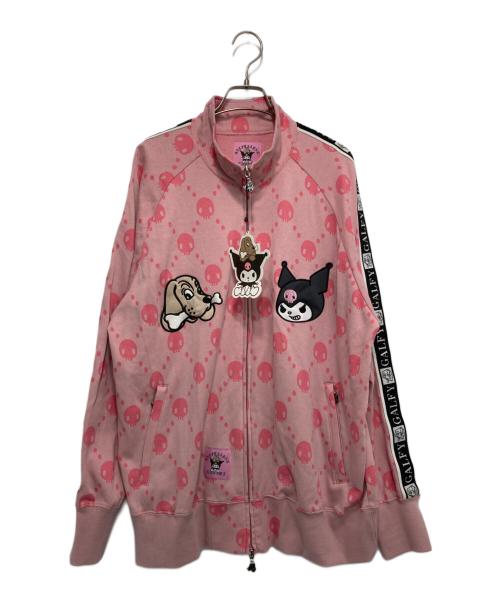 GALFY（ガルフィー）GALFY (ガルフィー) Sanrio (サンリオ) ドクロだらけセットアップ ピンク サイズ:XLの古着・服飾アイテム