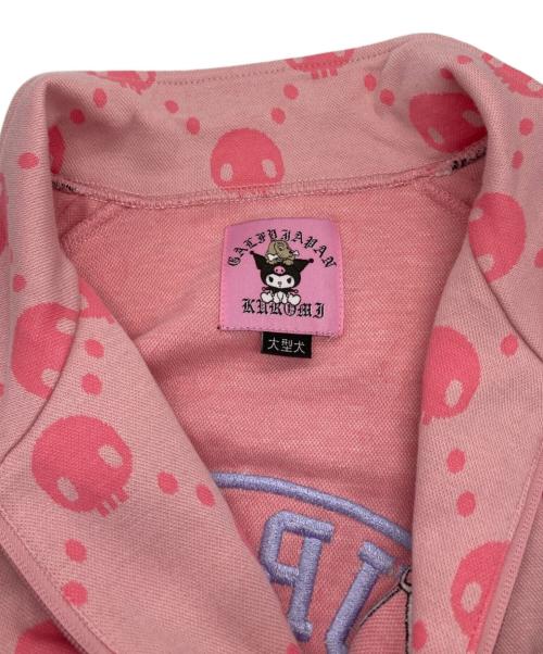 GALFY（ガルフィー）GALFY (ガルフィー) Sanrio (サンリオ) ドクロだらけセットアップ ピンク サイズ:XLの古着・服飾アイテム