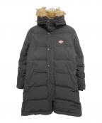 DANTONダントン）の古着「FAUX FUR HOODED DOWN COAT」｜ブラック