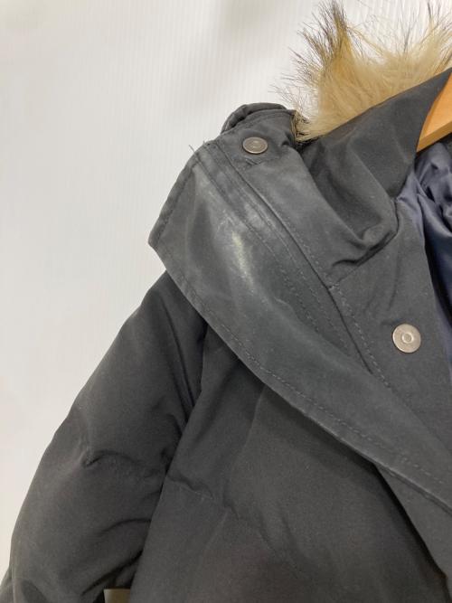 DANTON（ダントン）DANTON (ダントン) FAUX FUR HOODED DOWN COAT ブラック サイズ:Mの古着・服飾アイテム