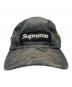 SUPREME (シュプリーム) military camp cap PRYM1 camo グレー：8000円