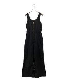 anuke（アンヌーク）の古着「Nylon Zip Combinaison」｜ブラック