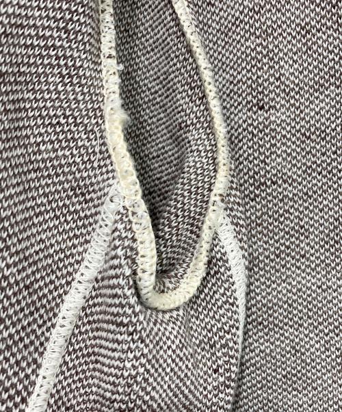 LARDINI（ラルディーニ）LARDINI (ラルディーニ) コットンリネン 2B ニットジャケット ベージュ サイズ:Sの古着・服飾アイテム