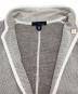 中古・古着 LARDINI (ラルディーニ) コットンリネン 2B ニットジャケット ベージュ サイズ:S：10000円