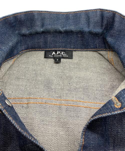 A.P.C.（アーペーセー）A.P.C. (アーペーセー) 2nd TYPE デニムジャケット インディゴ サイズ:Sの古着・服飾アイテム