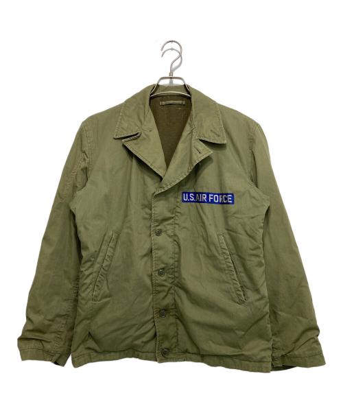 US ARMY（ユーエスアーミー）US ARMY (ユーエスアーミー) 40ｓ N-4 デッキジャケット グリーン サイズ:不明の古着・服飾アイテム