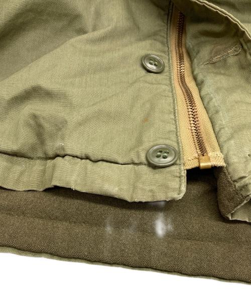 US ARMY（ユーエスアーミー）US ARMY (ユーエスアーミー) 40ｓ N-4 デッキジャケット グリーン サイズ:不明の古着・服飾アイテム
