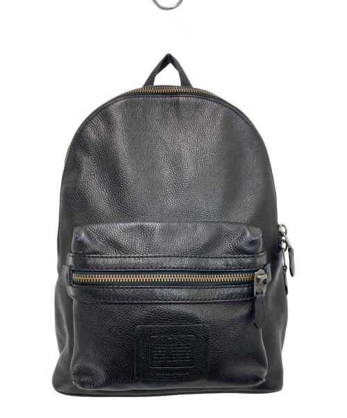 COACH（コーチ）COACH (コーチ) レザーリュック ブラックの古着・服飾アイテム