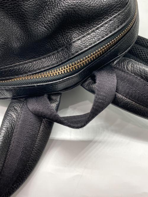 COACH（コーチ）COACH (コーチ) レザーリュック ブラックの古着・服飾アイテム