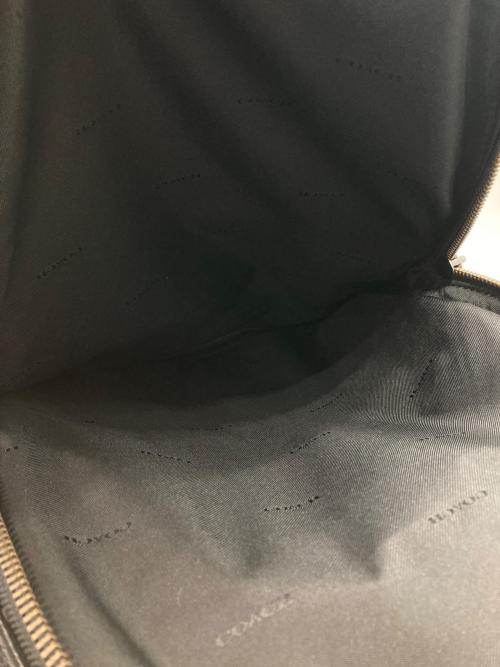 COACH（コーチ）COACH (コーチ) レザーリュック ブラックの古着・服飾アイテム