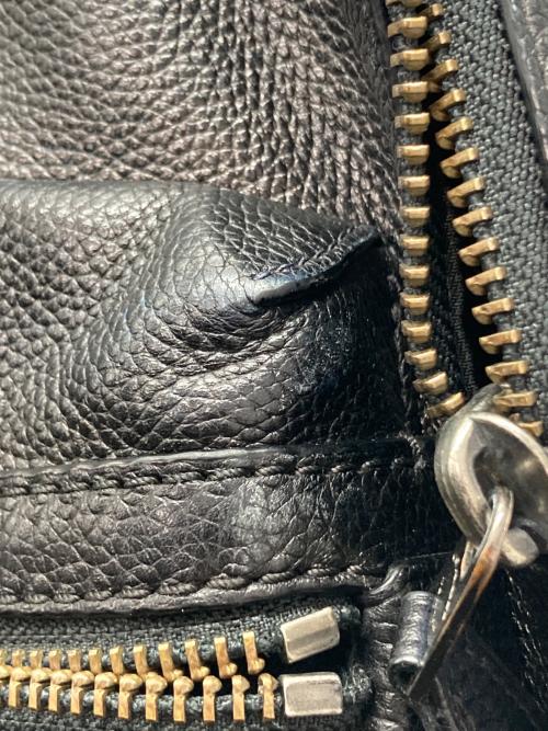 COACH（コーチ）COACH (コーチ) レザーリュック ブラックの古着・服飾アイテム