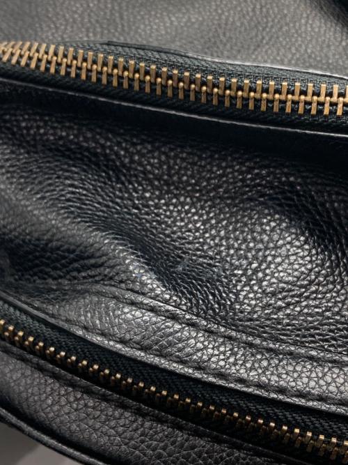 COACH（コーチ）COACH (コーチ) レザーリュック ブラックの古着・服飾アイテム