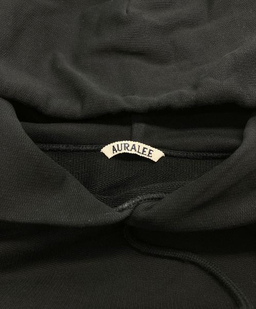 AURALEE（オーラリー）AURALEE (オーラリー) SUPER SOFT HEAVY SWEAT P/O PARKA ブラック サイズ:4の古着・服飾アイテム