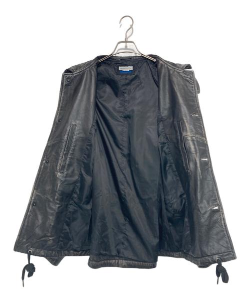 MAISON SPECIAL（メゾンスペシャル）MAISON SPECIAL (メゾンスペシャル) シープレザーフロントボタンシングルブルゾン ブラック サイズ:02の古着・服飾アイテム
