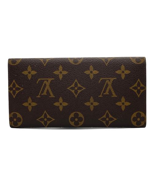 LOUIS VUITTON（ルイ ヴィトン）LOUIS VUITTON (ルイ ヴィトン) モノグラム ポルトフォイユ・3カルトクレディ ブラウンの古着・服飾アイテム