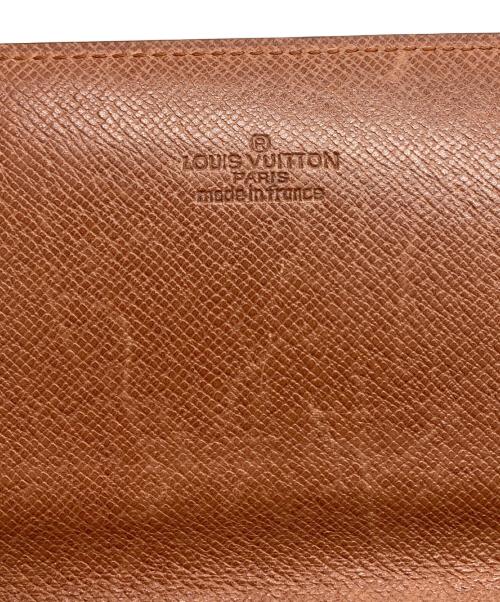 LOUIS VUITTON（ルイ ヴィトン）LOUIS VUITTON (ルイ ヴィトン) モノグラム ポルトフォイユ・3カルトクレディ ブラウンの古着・服飾アイテム