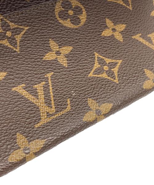 LOUIS VUITTON（ルイ ヴィトン）LOUIS VUITTON (ルイ ヴィトン) モノグラム ポルトフォイユ・3カルトクレディ ブラウンの古着・服飾アイテム