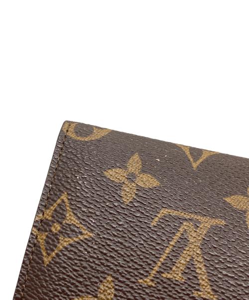 LOUIS VUITTON（ルイ ヴィトン）LOUIS VUITTON (ルイ ヴィトン) モノグラム ポルトフォイユ・3カルトクレディ ブラウンの古着・服飾アイテム