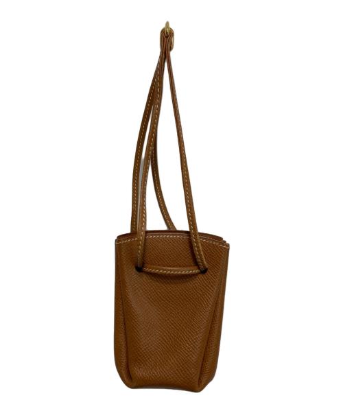 HERMES（エルメス）HERMES (エルメス) ヴェスパポーチ ブラウンの古着・服飾アイテム