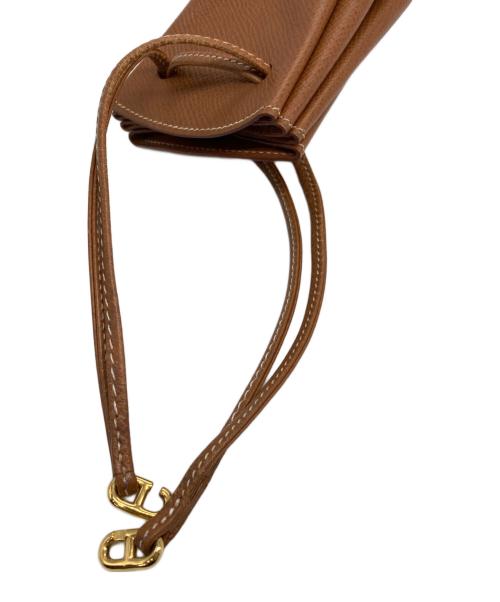 HERMES（エルメス）HERMES (エルメス) ヴェスパポーチ ブラウンの古着・服飾アイテム