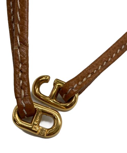HERMES（エルメス）HERMES (エルメス) ヴェスパポーチ ブラウンの古着・服飾アイテム